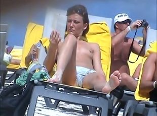 beach girl 003 incredible french wife topless punta cana