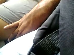 Very sexy legs Touch in Bus
